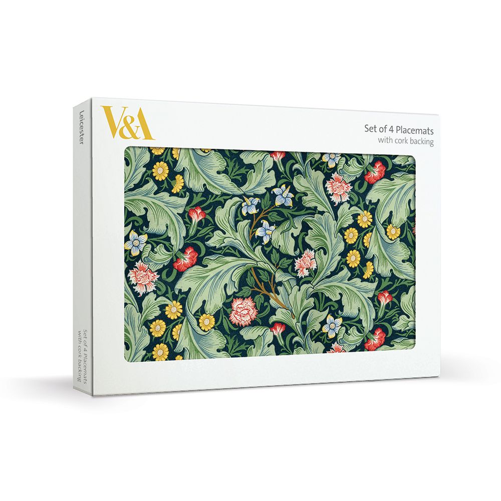 Museums & Galleries V&A PMP 002 Leicester Wallpaper Set of 4 Placemats