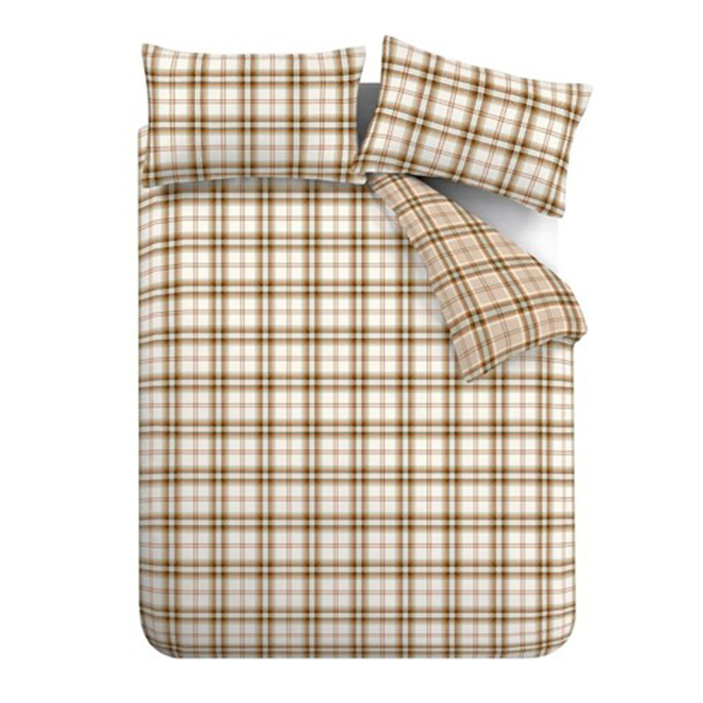 Catherine Lansfield Kelso Check Duvet Set