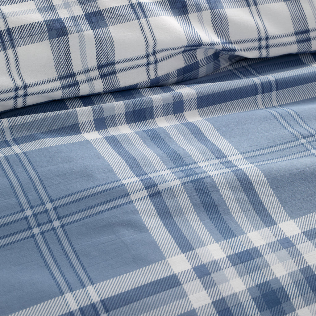 Catherine Lansfield Kelso Check Duvet Set