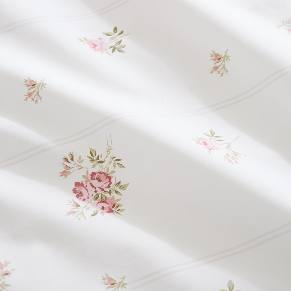 Bianca Vintage Rosebud Lace Cream Duvet Set