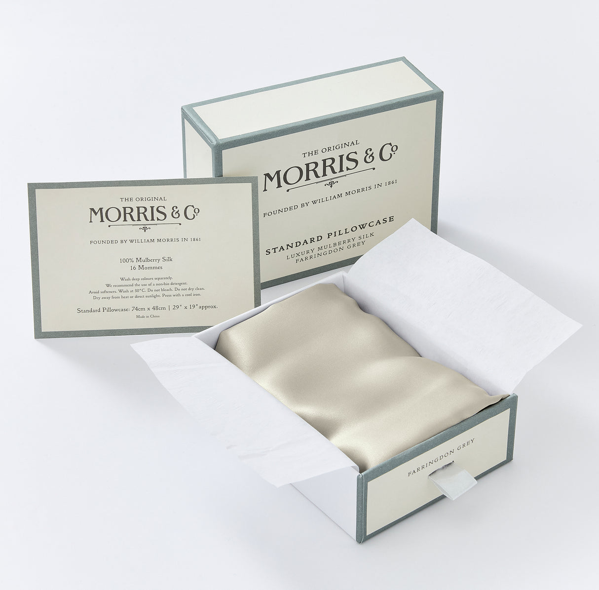 Morris & Co Silk Standard Pillowcase