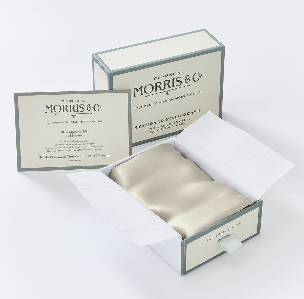 Morris & Co Silk Standard Pillowcase