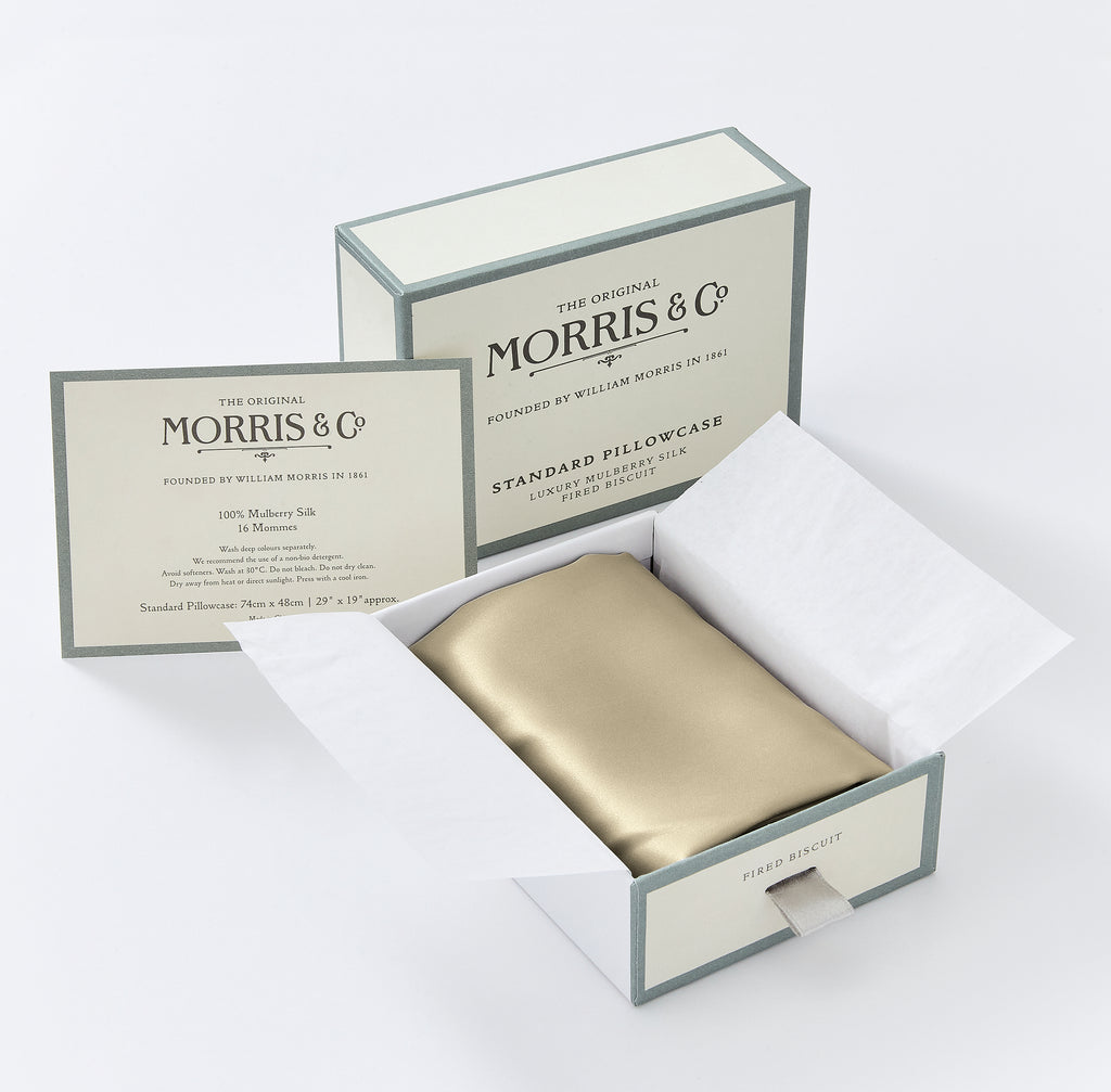 Morris & Co Silk Standard Pillowcase