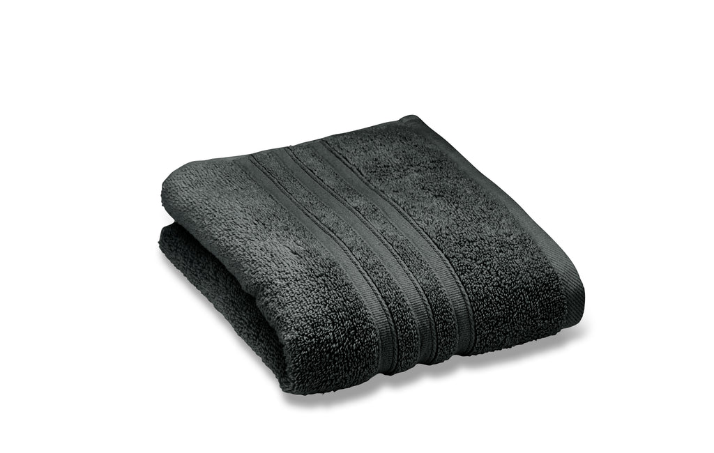 Catherine Lansfield Zero Twist 100% Cotton 450gsm Charcoal Towels