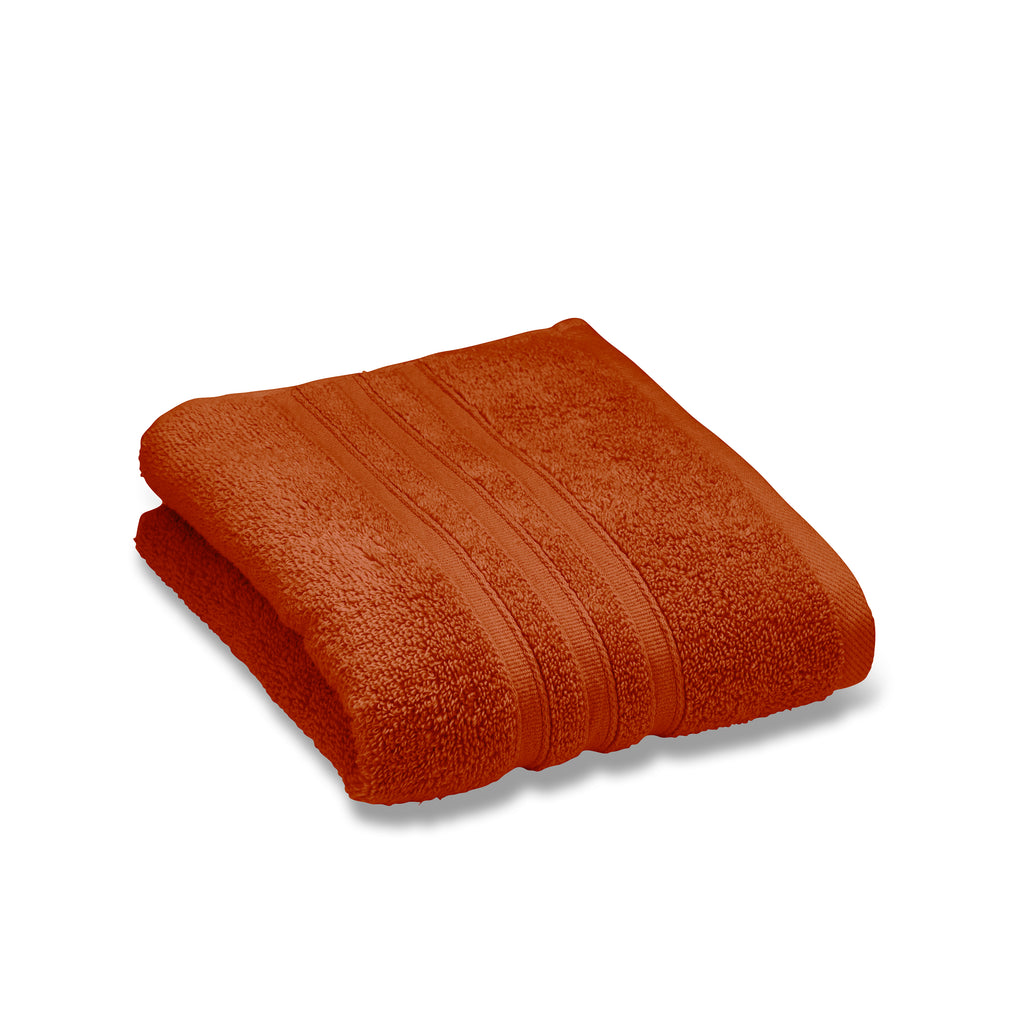 Catherine Lansfield Zero Twist 100% Cotton 450gsm Terracotta Towels