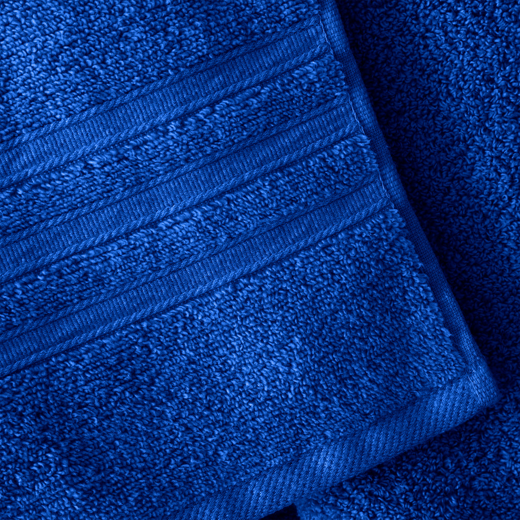 Catherine Lansfield Zero Twist 100% Cotton 450gsm Cobalt Blue Towels