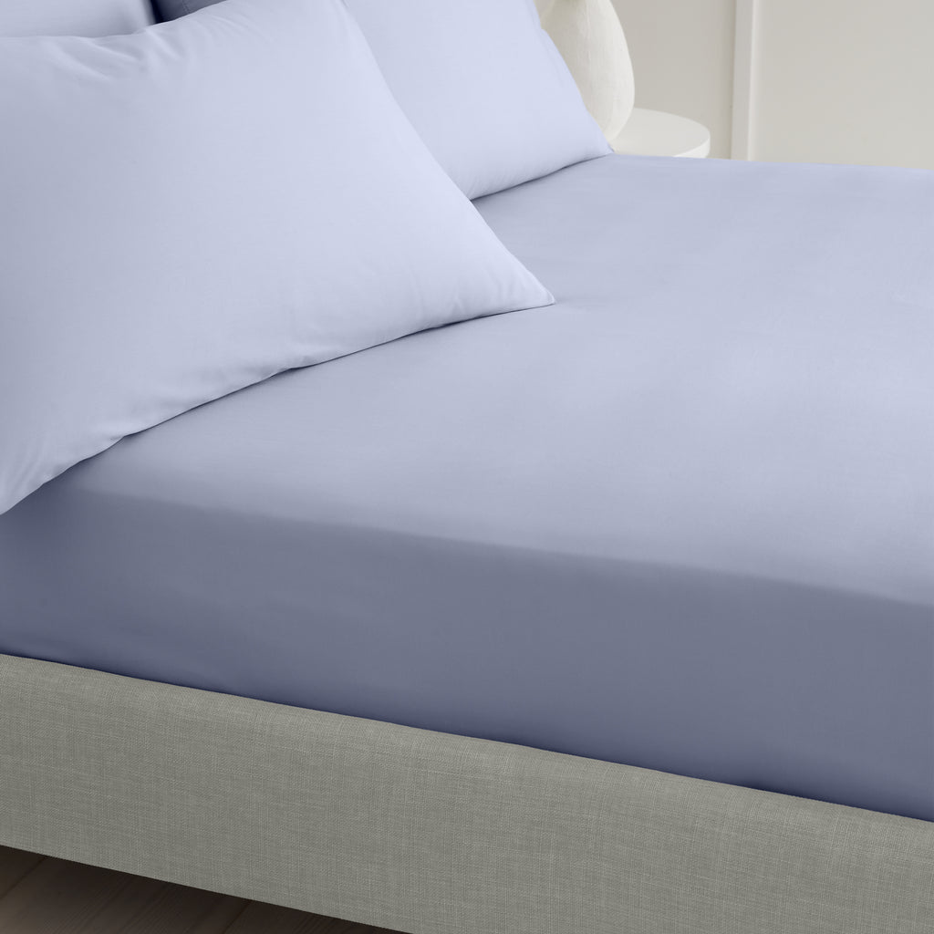 Bianca 200 Thread Count 100% Cotton Percale Lavender Sheets