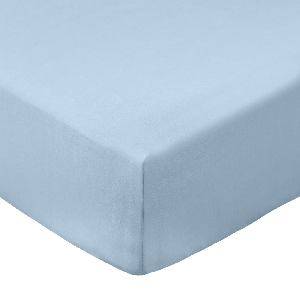 Bianca 200 Thread Count 100% Cotton Percale Blue Sheets