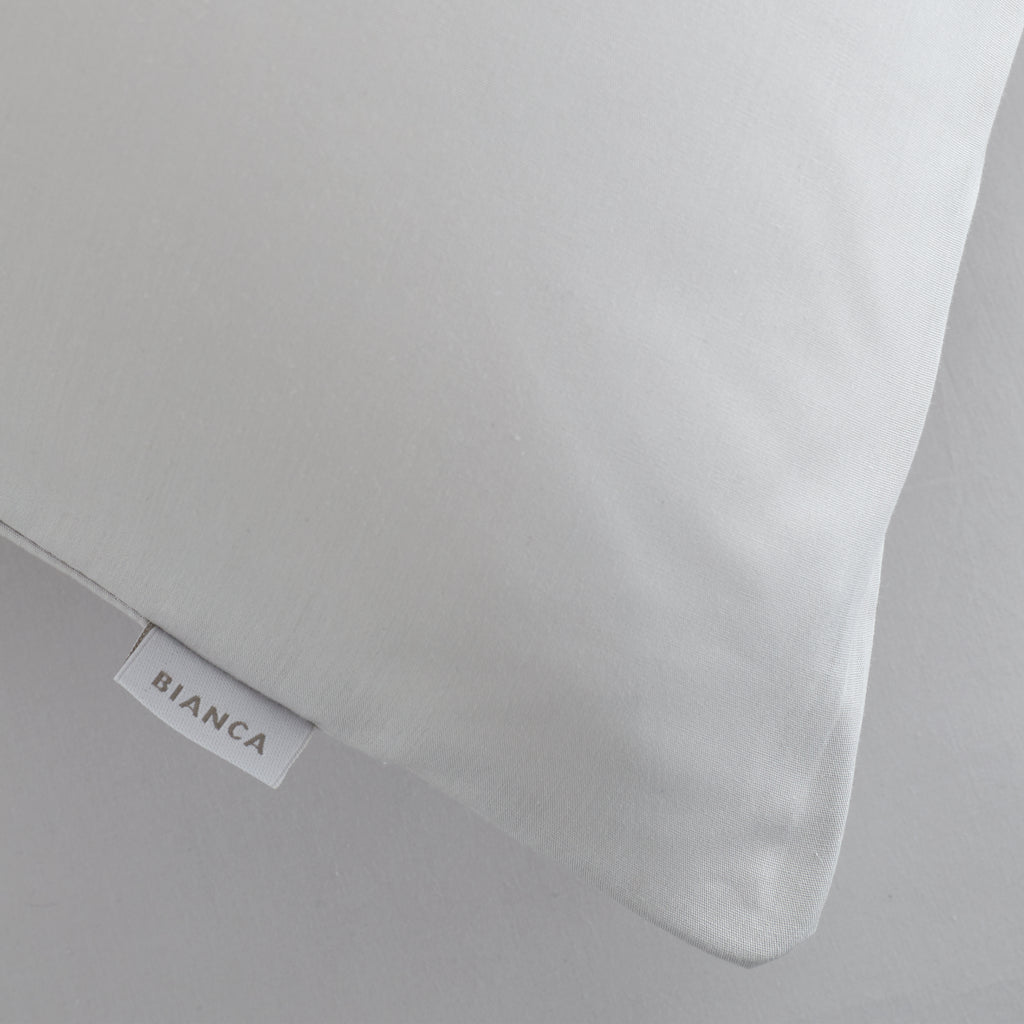 Bianca 200 Thread Count 100% Cotton Percale Grey Sheets