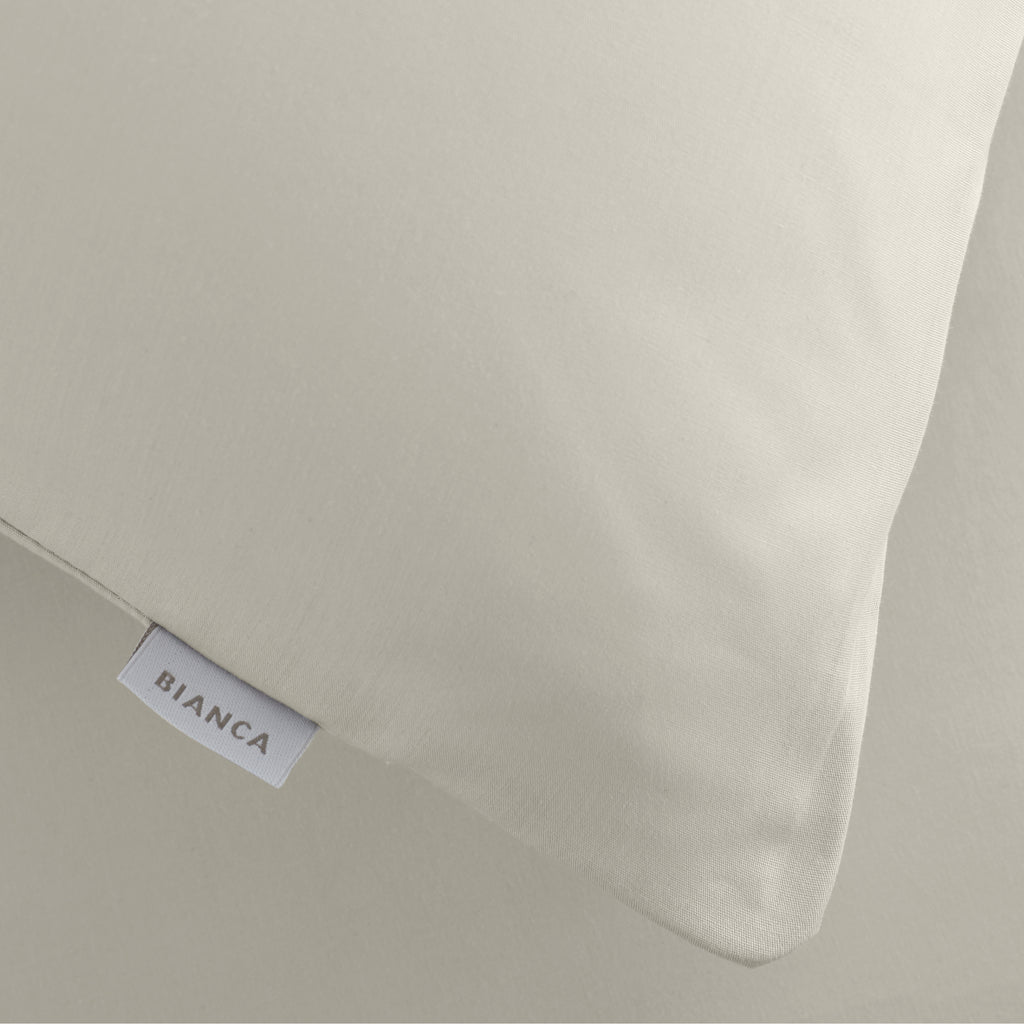 Bianca 200 Thread Count 100% Cotton Percale Natural Sheets