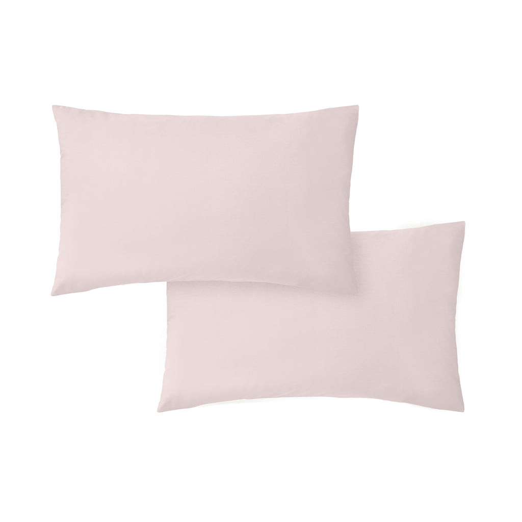 Bianca 200 Thread Count 100% Cotton Percale Blush Sheets