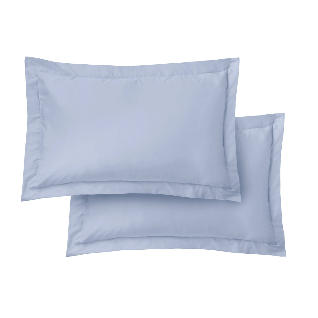 Bianca 400 Thread Count 100% Pure Cotton Sateen Blue Sheets