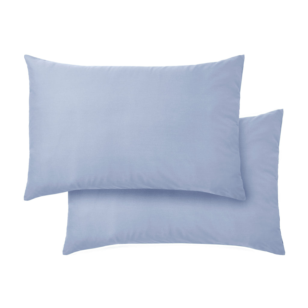 Bianca 400 Thread Count 100% Pure Cotton Sateen Blue Sheets