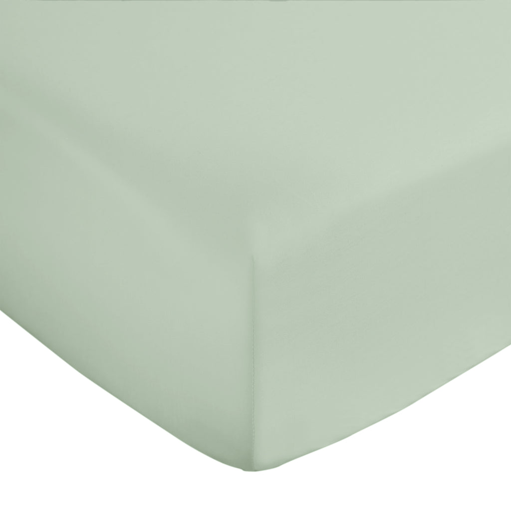 Bianca 400 Thread Count 100% Pure Cotton Sateen Green Sheets