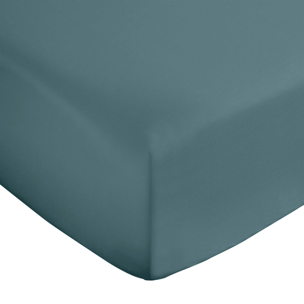 Bianca 400 Thread Count 100% Pure Cotton Sateen Teal Sheets