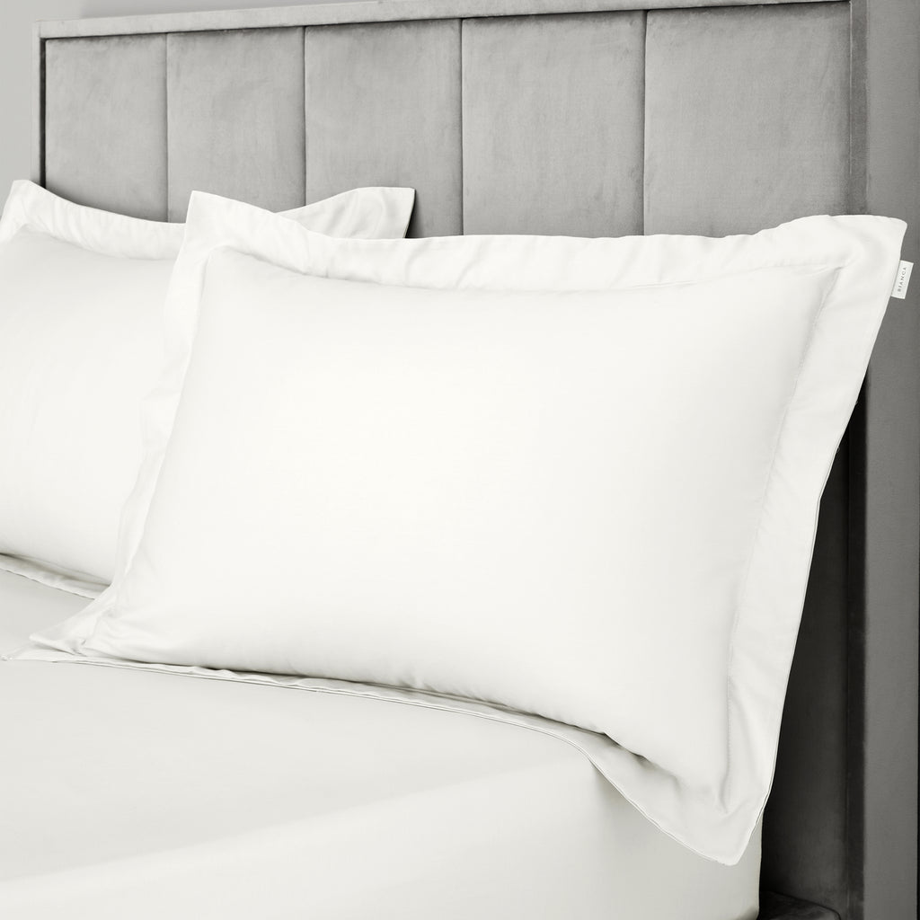 Bianca 400 Thread Count 100% Pure Cotton Sateen Cream Sheets