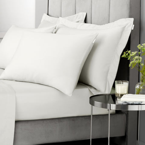 Bianca 400 Thread Count 100% Pure Cotton Sateen Cream Sheets