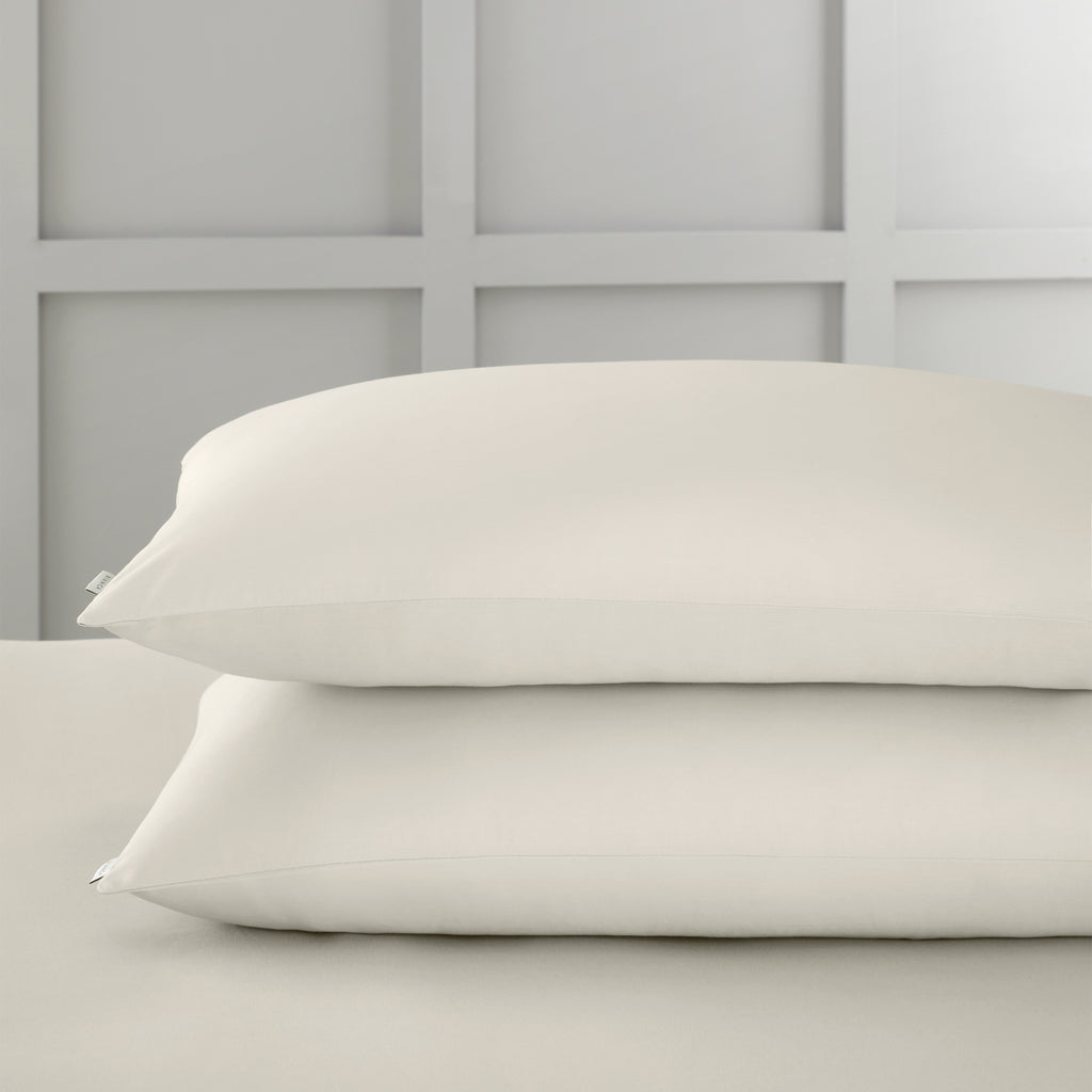 Bianca 400 Thread Count 100% Pure Cotton Sateen Oyster Sheets