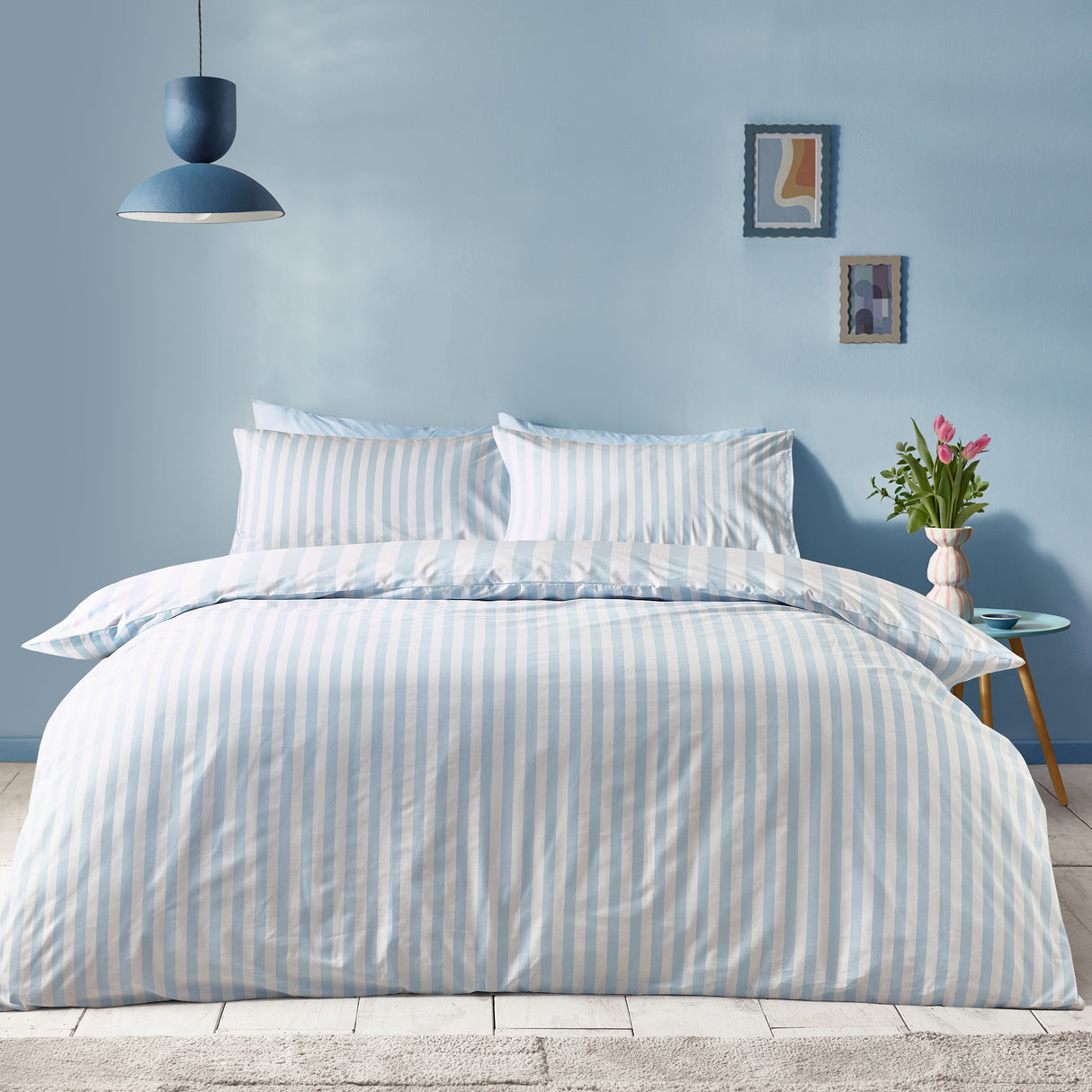 SASSY B_ Stripe Tease Duvet Set
