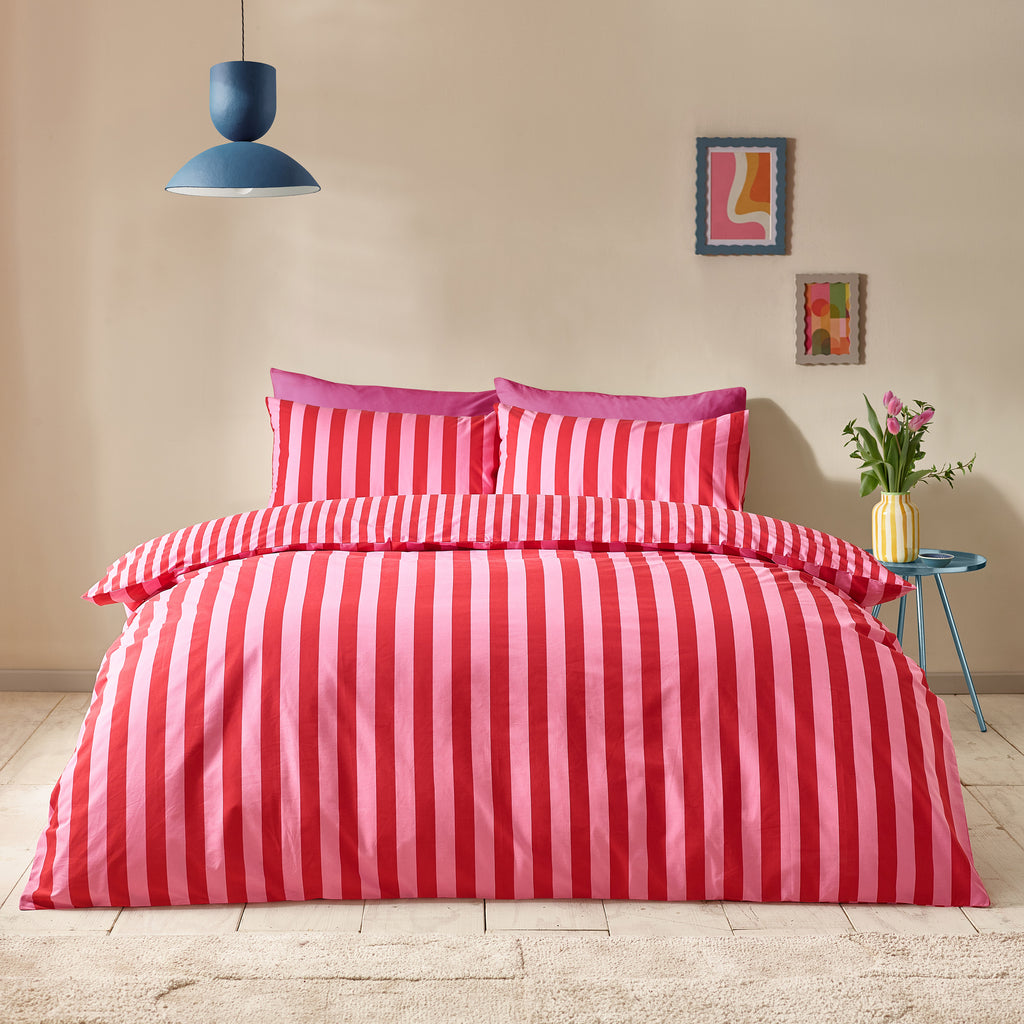 SASSY B_ Stripe Tease Duvet Set