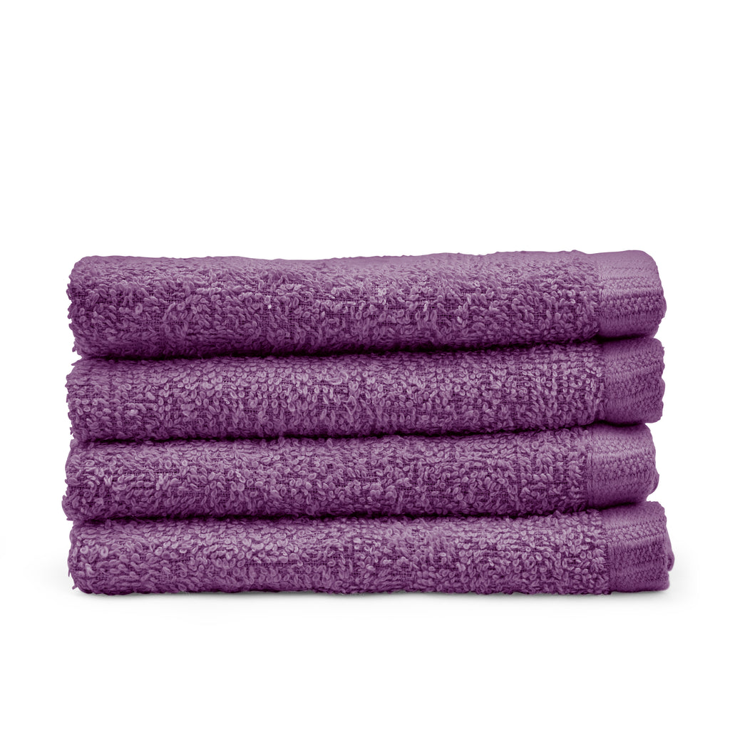 Catherine Lansfield Quick Dry 100% Cotton Plum 400gsm Towels