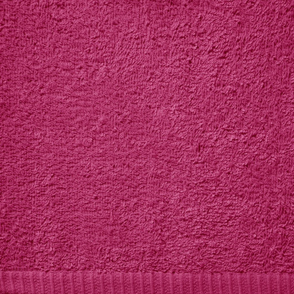 Catherine Lansfield Quick Dry 100% Cotton Hot Pink 400gsm Towels
