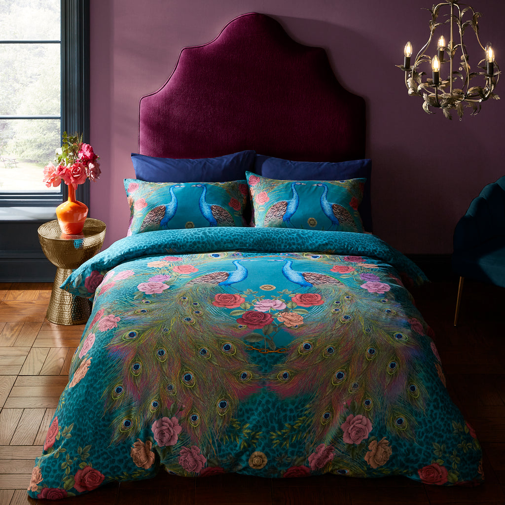 Matthew Williamson Xanadu Teal Duvet Set
