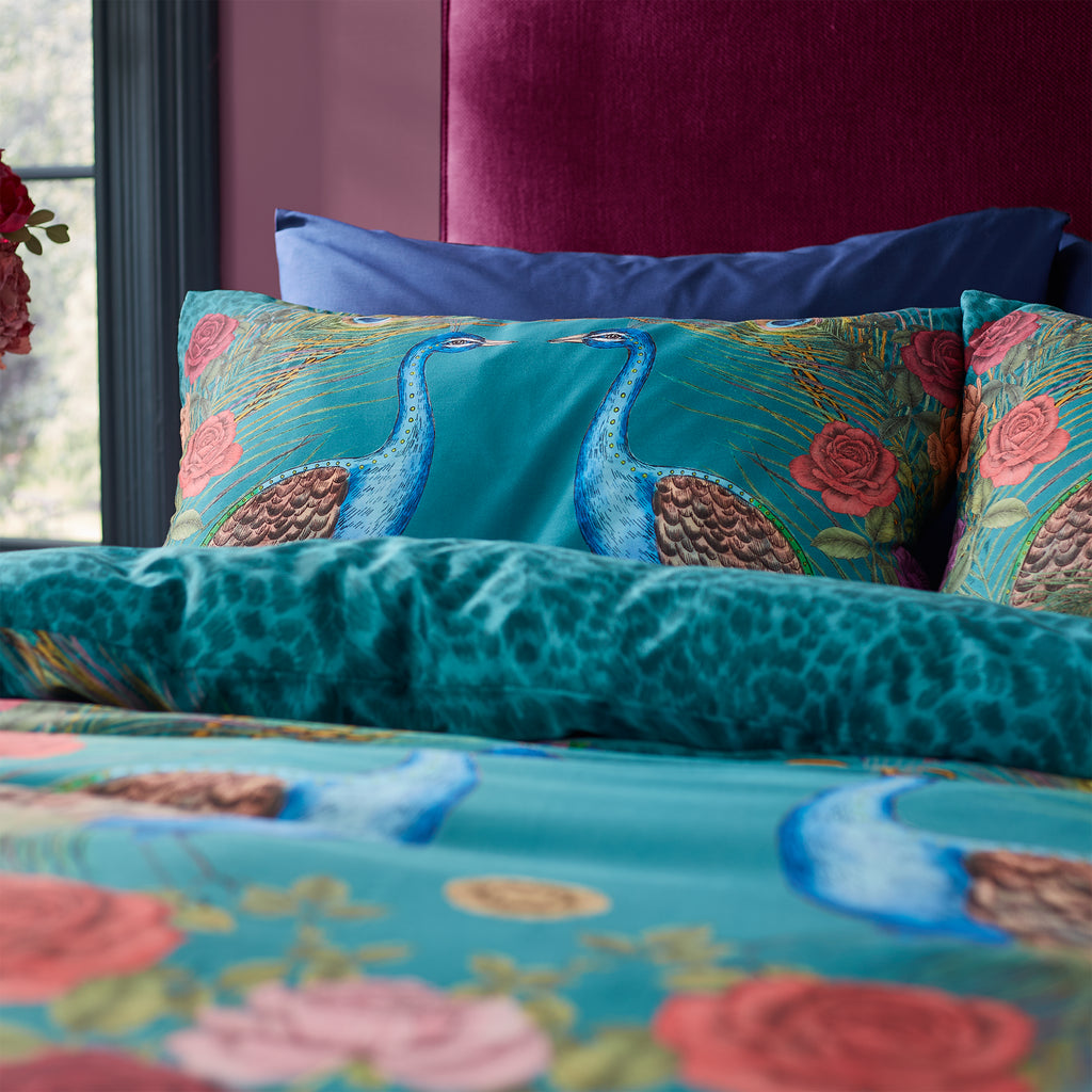 Matthew Williamson Xanadu Teal Duvet Set