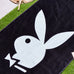 Playboy Classic Bunny Black/White 76cm x 160cm Beach Towel