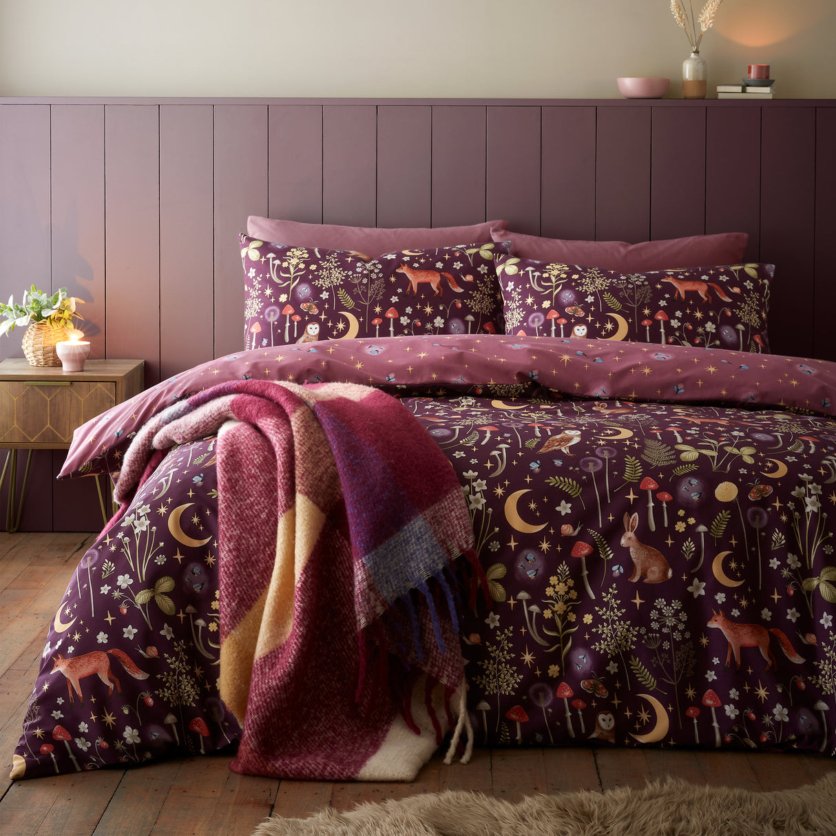 Catherine Lansfield Enchanted Twilight Duvet Set