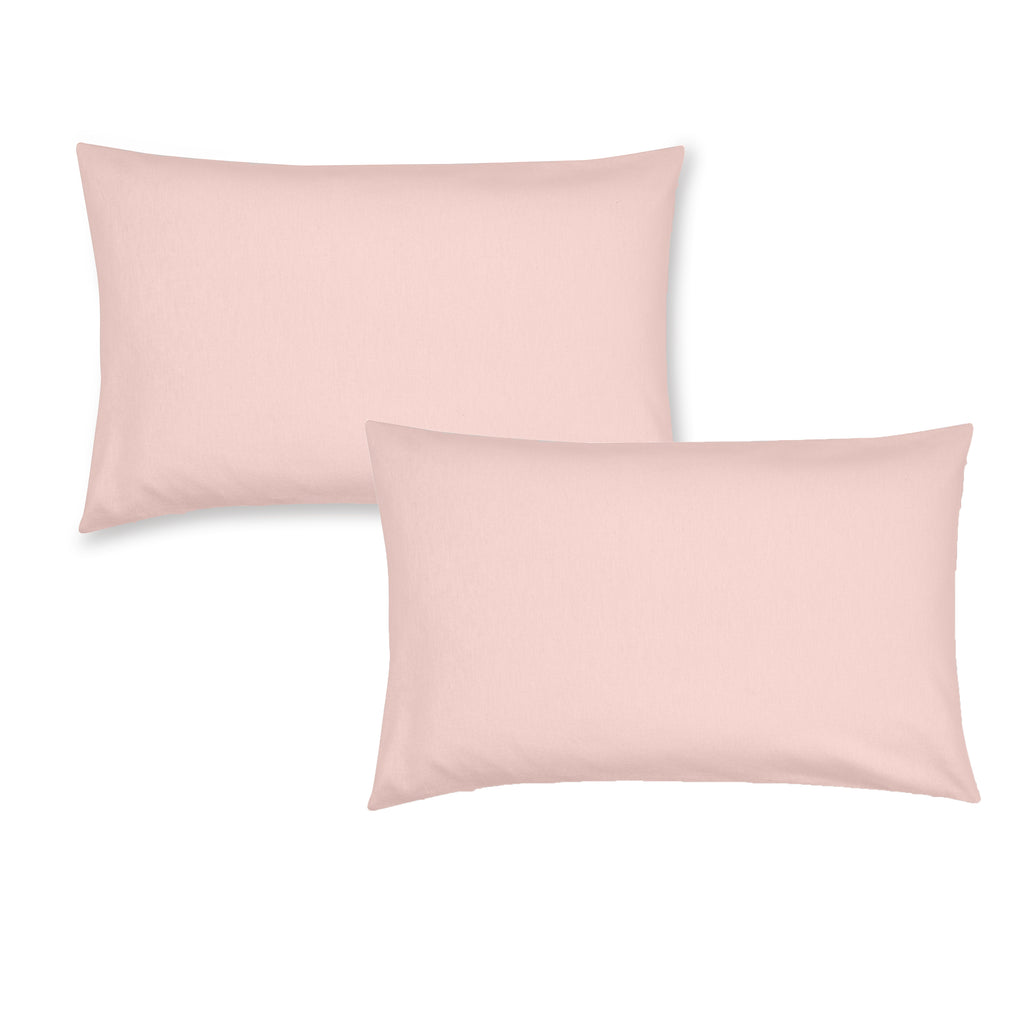 Catherine Lansfield 100% Cotton Brushed Cotton 165gsm Pink Sheets