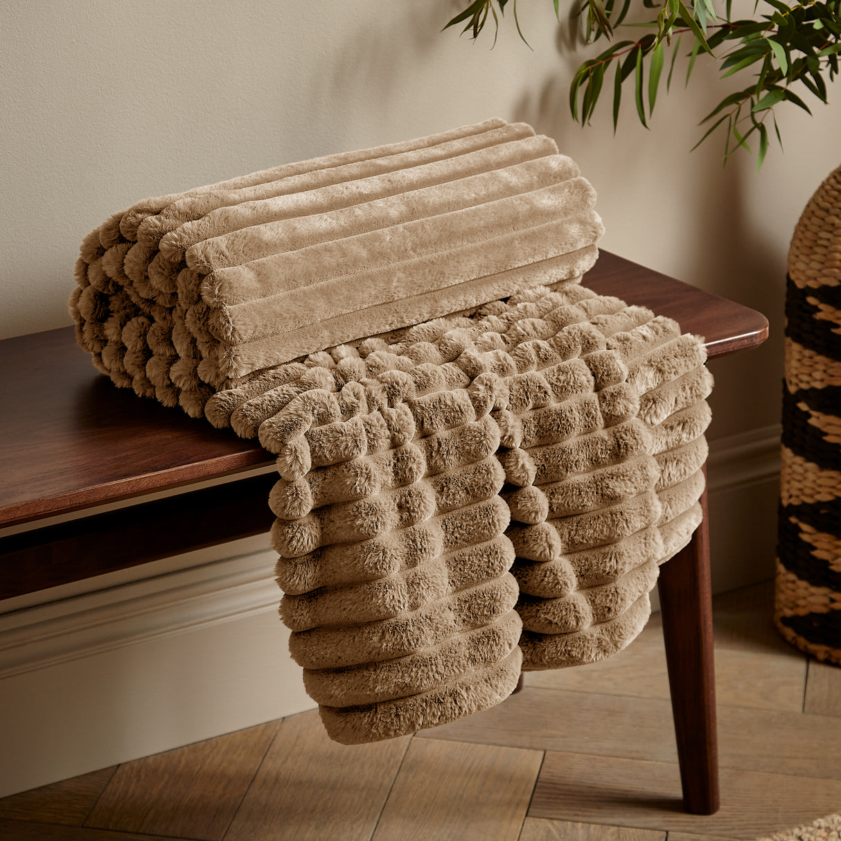 Catherine Lansfield Cosy Ribbed Accessories
