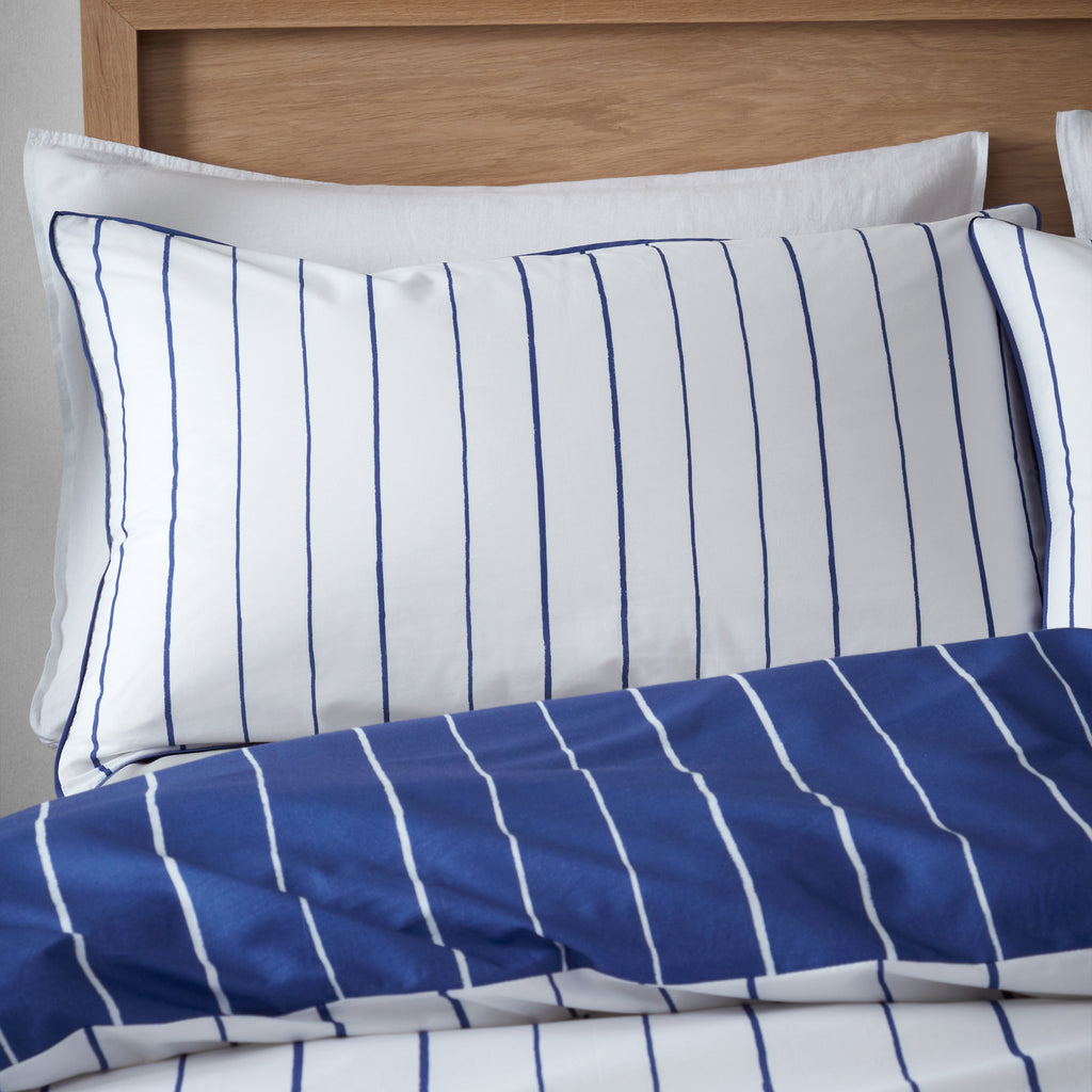 Content by Terence Conran Hastings Stripe White Duvet Set