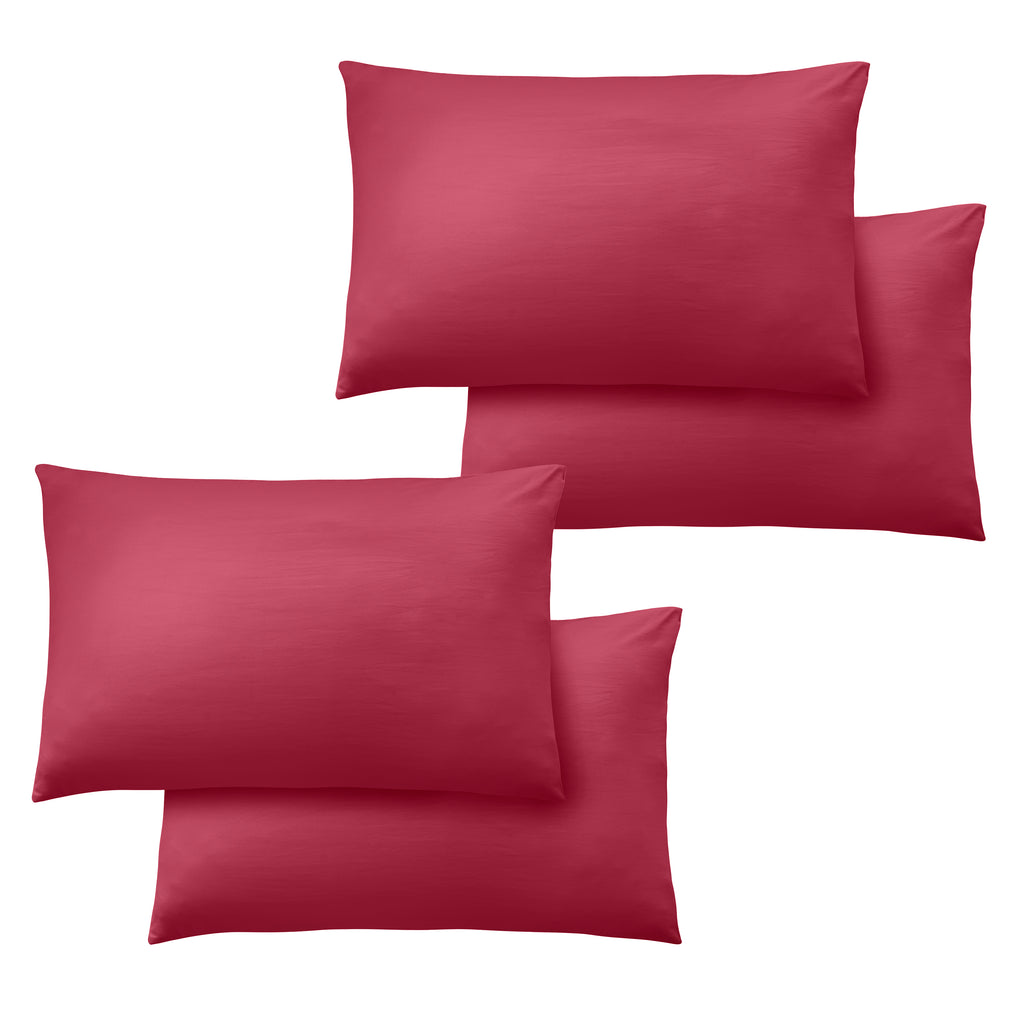 Catherine Lansfield So Soft Non-Iron Hot Pink Sheets
