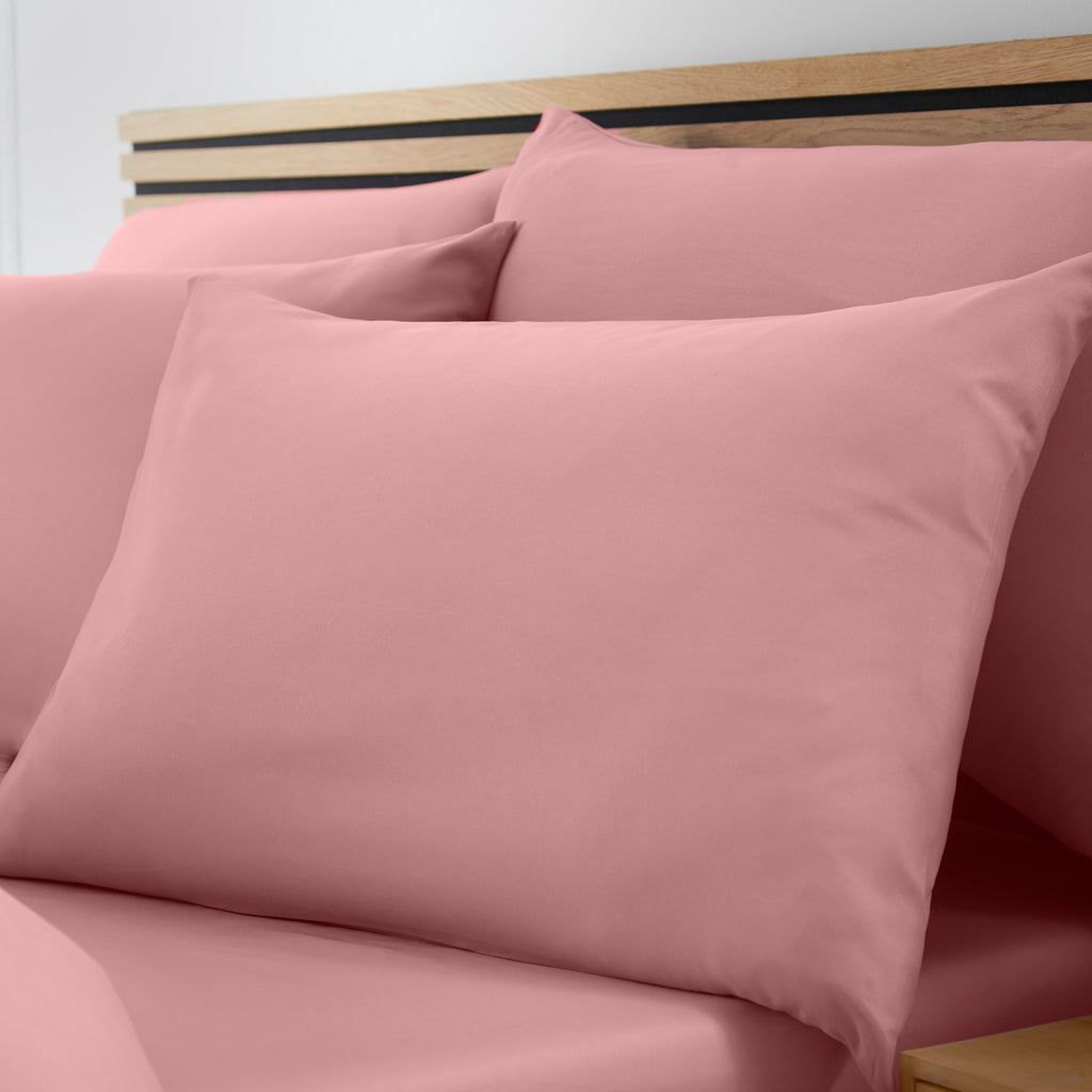 Catherine Lansfield So Soft Non-Iron Coral Sheets