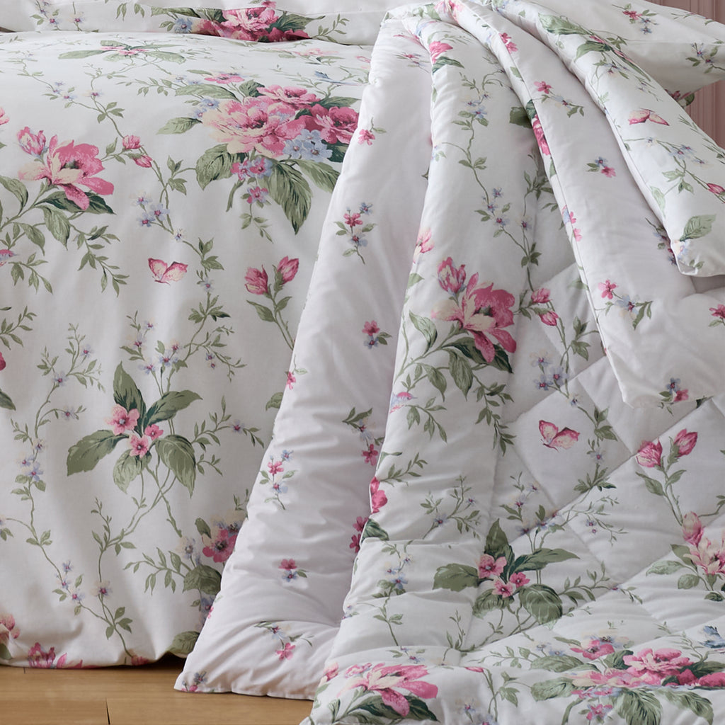 Bridgerton Penelope Floral Cream Duvet Set