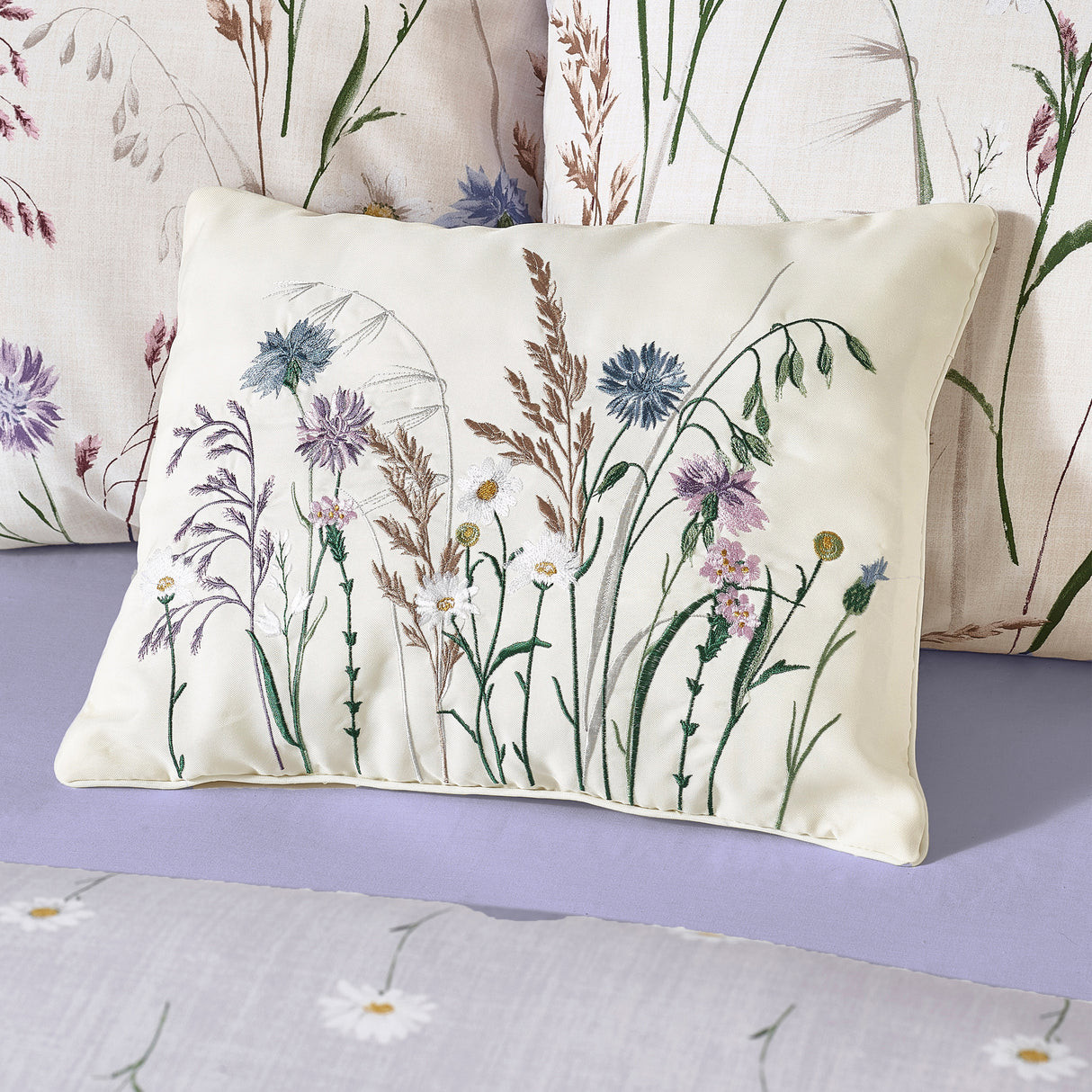 Catherine Lansfield Grasmere Floral Lilac Duvet Set