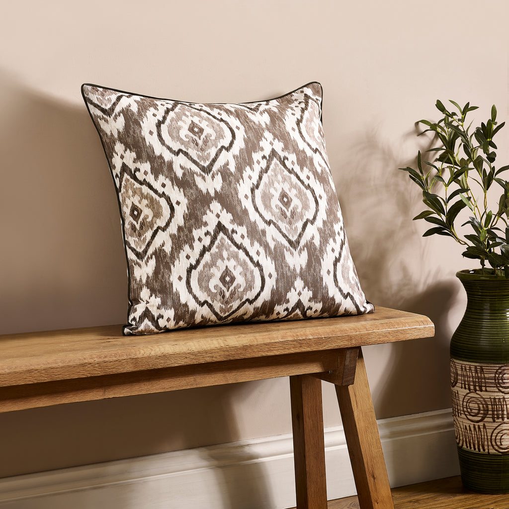 Pineapple Elephant Suri Eyelet Lined Curtains