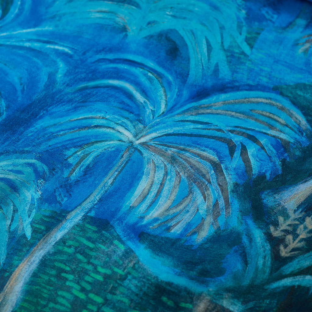 Matthew Williamson Midnight Palms Blue Duvet Set