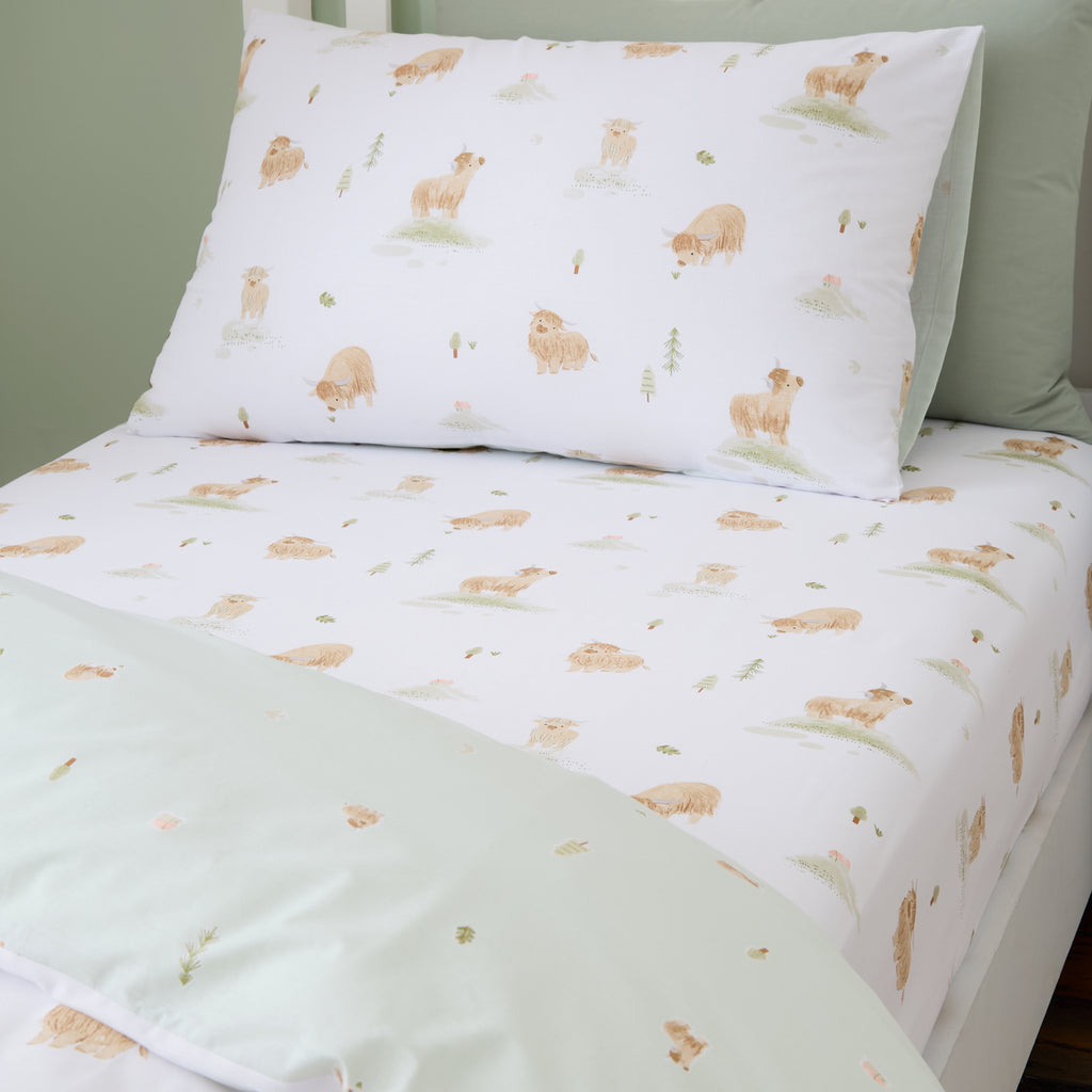 Bianca Kids Mini Moo White Duvet Set