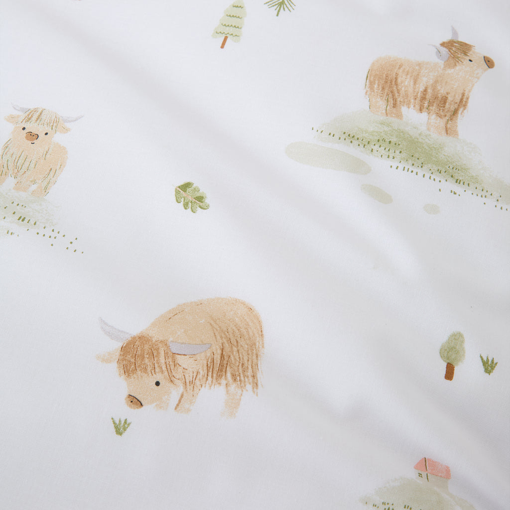 Bianca Kids Mini Moo White Duvet Set