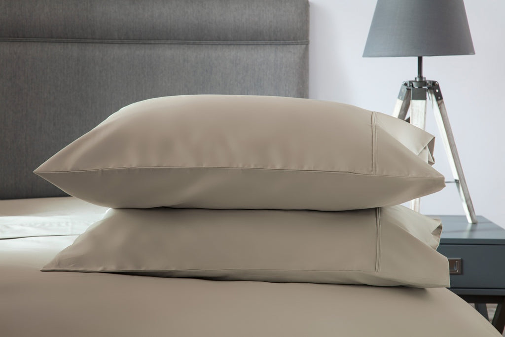 Belledorm 600 Thread Count Egyptian Cotton Sateen Taupe Sheets