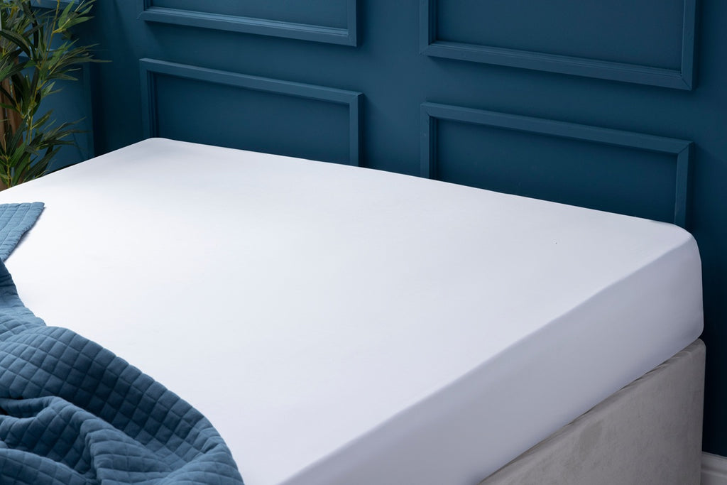 Belledorm 600 Thread Count Pure Egyptian Cotton Sateen White Sheets