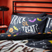 Catherine Lansfield Halloween Trick or Treat Black Duvet Set