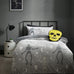 Catherine Lansfield Halloween Glow in the Dark Skeleton Fleece Duvet Set
