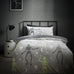 Catherine Lansfield Halloween Glow in the Dark Skeleton Fleece Duvet Set