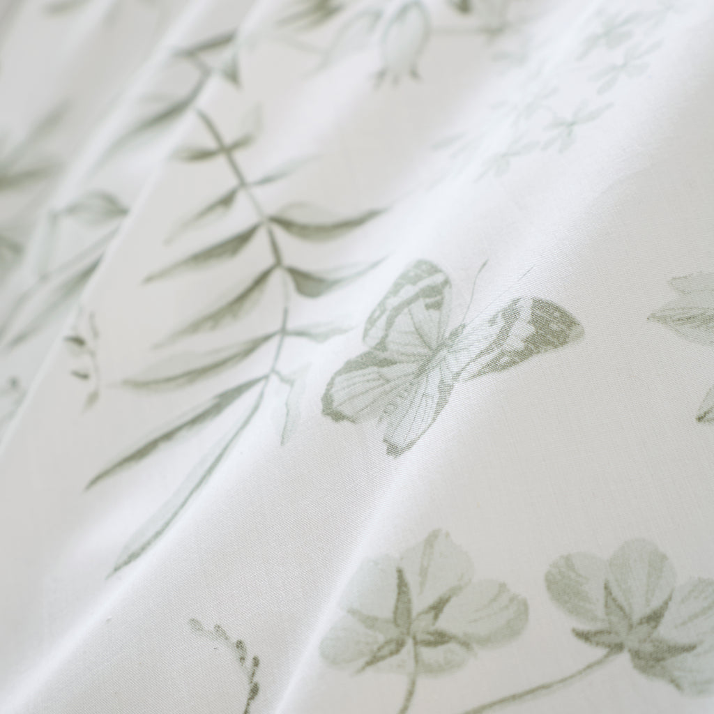 Bianca Thea Floral Green Duvet Set