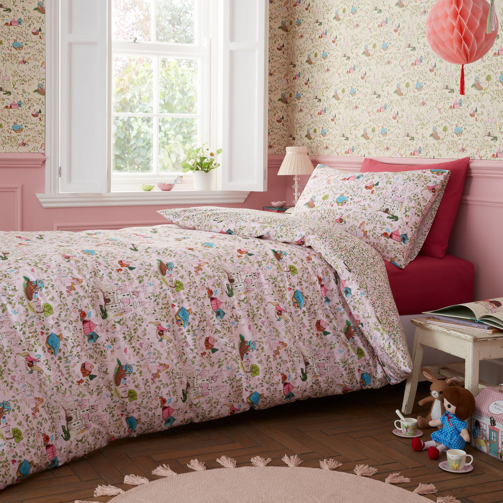 Belle & Boo Fairytale Pink Duvet Set