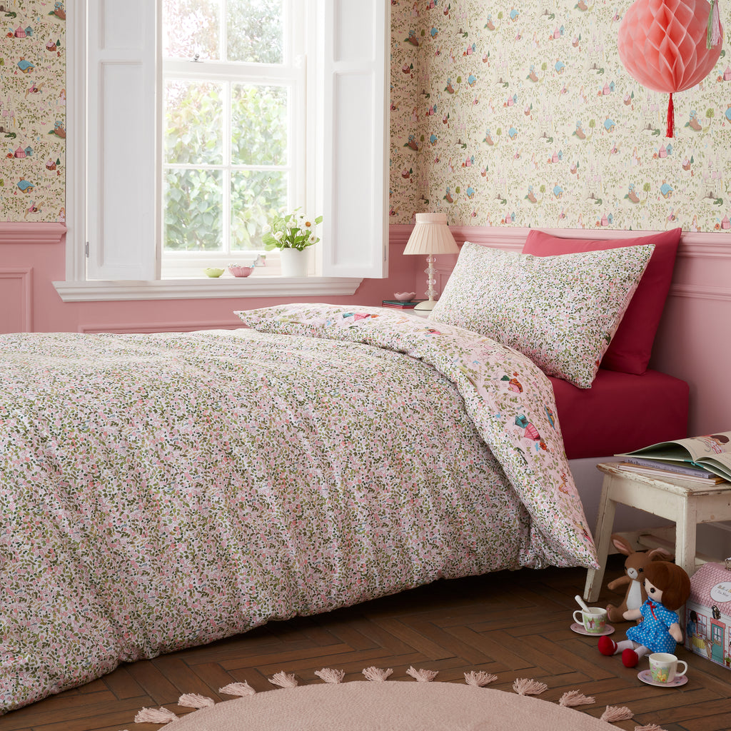 Belle & Boo Fairytale Pink Duvet Set