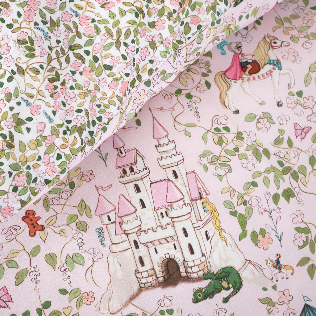 Belle & Boo Fairytale Pink Duvet Set